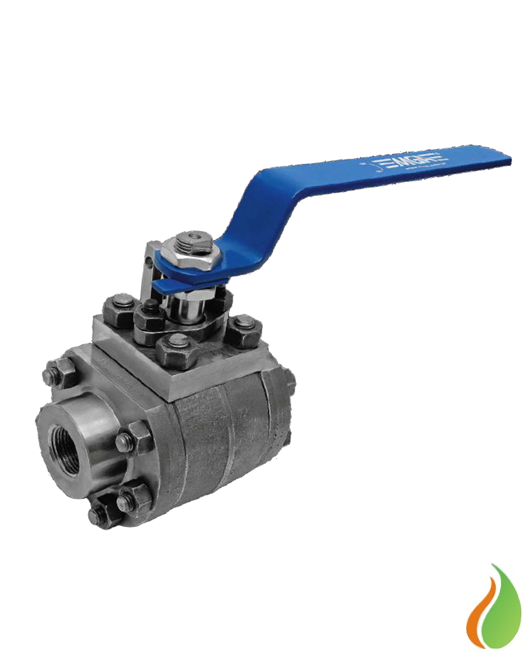 Válvula de Esfera Tripartida Trunnion