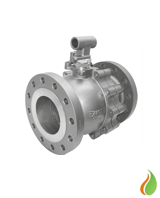 Válvula de Esfera Bipartida Passagem Plena