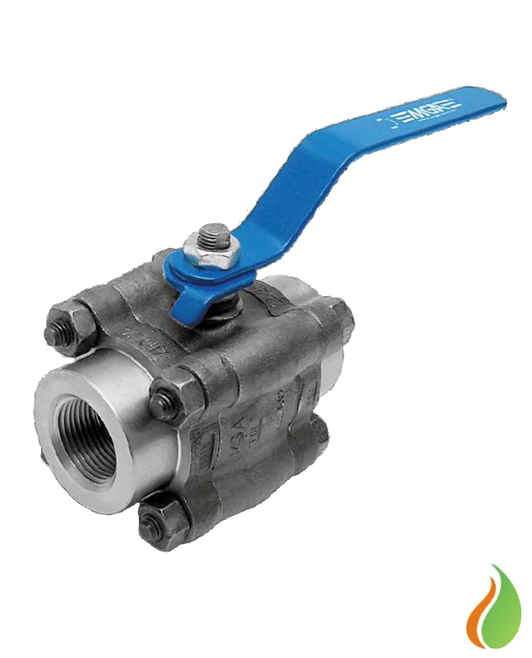 Válvula de Esfera Tripartida Forjada