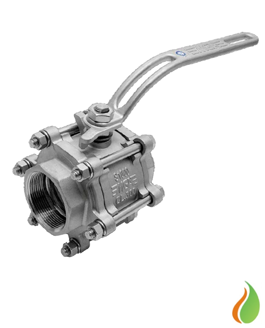 Válvula de Esfera Tripartida Série 1000