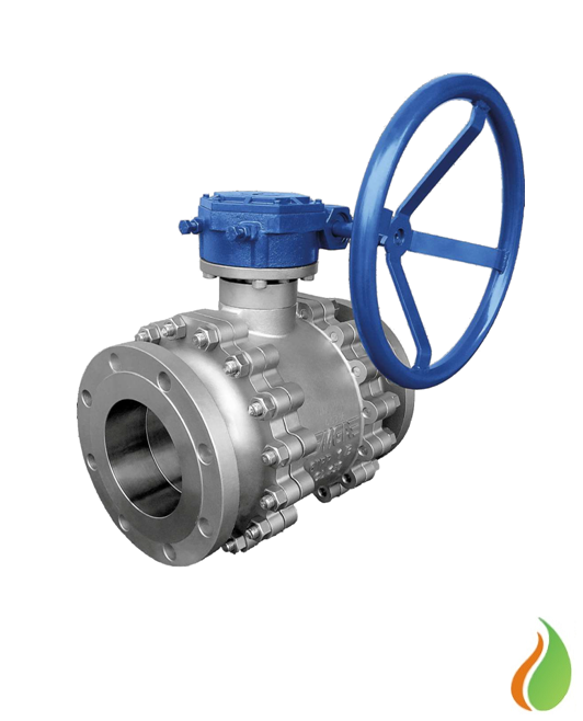 Válvula de Esfera Tripartida Trunnion